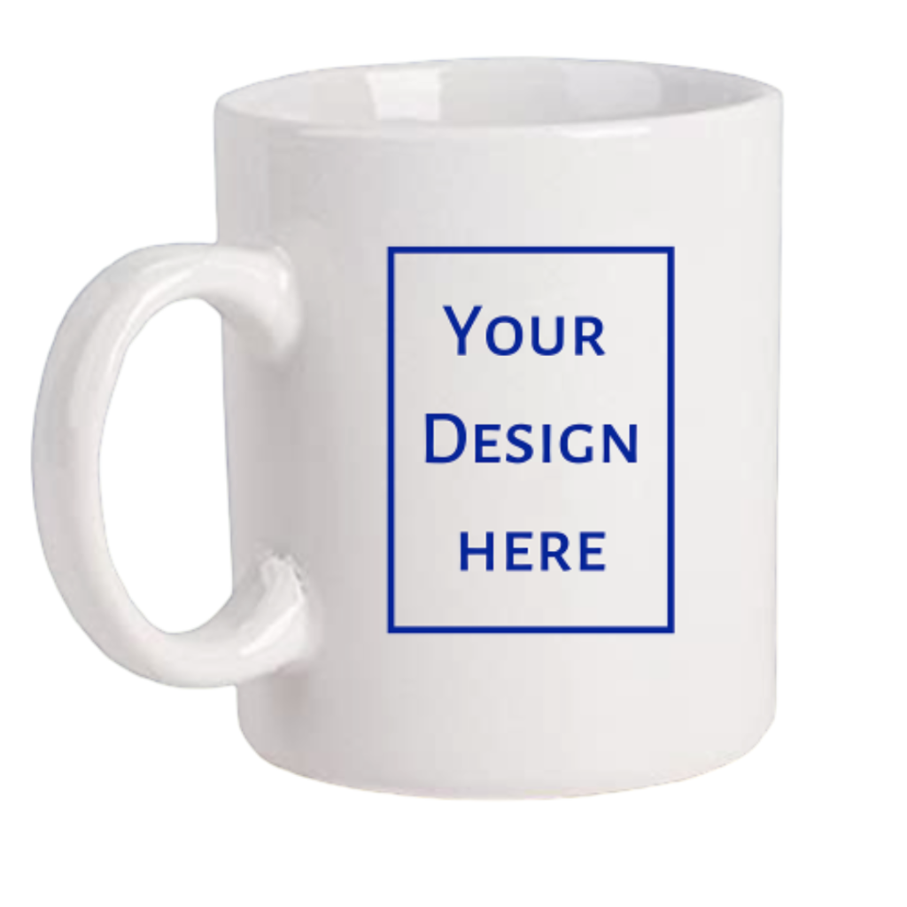 Classic white Mug with your Logo or Design Printed
