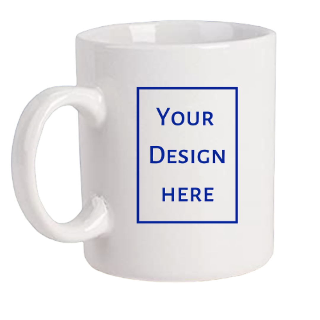 Classic white Mug with your Logo or Design Printed